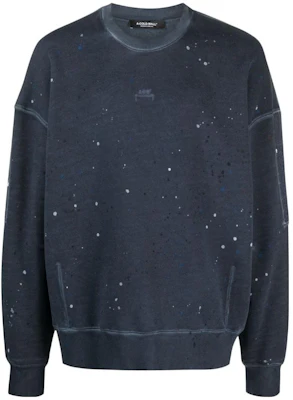 ACW* 海军蓝圆领卫衣,喷漆设计与刺绣标志。 ACWMW163-OUTBACK Buy ACW* 海军蓝圆领卫衣,喷漆设计与刺绣标志。 ACWMW163-OUTBACK