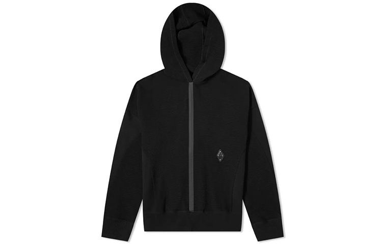 A-COLD-WALL* Rhombus Textured Badge Hoodie Black メンズ Back to School. ACWMW027