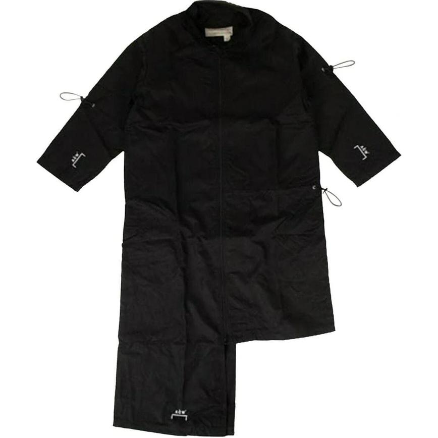 A-COLD-WALL* Solid Color Asymmetrical Zip Long-Sleeve Jacket Black () 87AB-ACW-1029