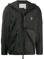 A-COLD-WALL* SS21 Black Logo Breathable Hooded Jacket ACWMF19CNB02-BLACK A-COLD-WALL* SS21 Black Logo Breathable Hooded Jacket ACWMF19CNB02-BLACK