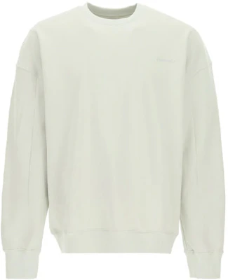 아콜드월 SS21 솔리드 컬러 크루넥 긴팔 스웻셔츠 라이트 그린 211759UFE000005-CHALK Buy 아콜드월 SS21 솔리드 컬러 크루넥 긴팔 스웻셔츠 라이트 그린 211759UFE000005-CHALK