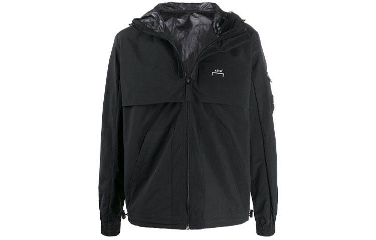 A-COLD-WALL* SS21 Tryfan Storm Drawstring Hooded Jacket Black Men 202891M180024