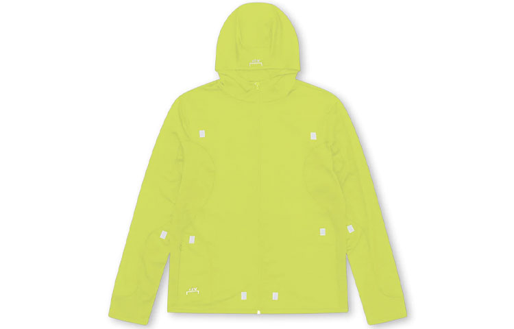 A-COLD-WALL* SS22 Body Map Hoodie Green Zip-Up Jacket. ACWMW070-BRGR