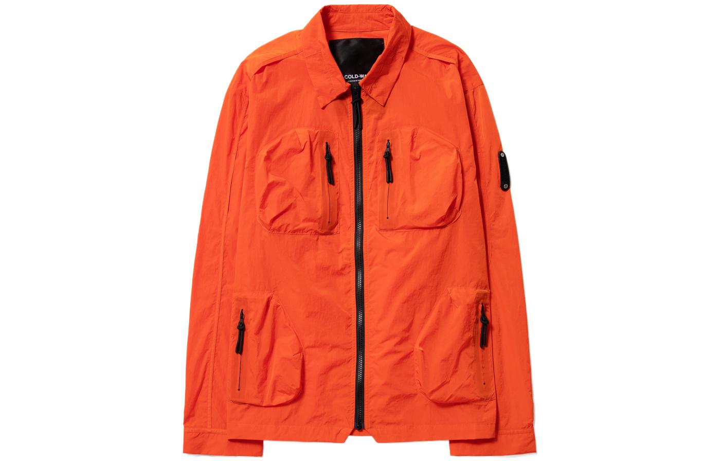 A-COLD-WALL* SS22 Trellick Multi-Pocket Nylon Jacket Orange ACWMO101-RICHO