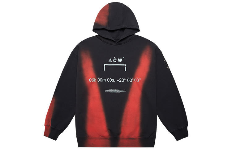 A-COLD-WALL* SS23 Gradient Print Lunar Year Hoodie Unisex. ACWMW124EX