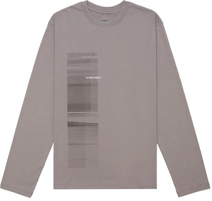 A-COLD-WALL* 男女同款拼色标志灰色圆领卫衣 ACWMTS087-MIDGRE Buy A-COLD-WALL* 男女同款拼色标志灰色圆领卫衣 ACWMTS087-MIDGRE