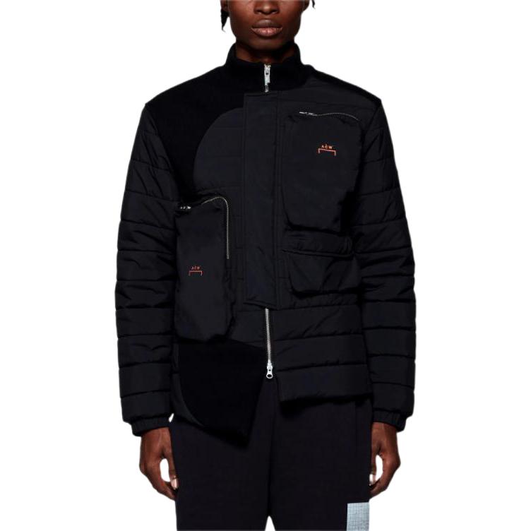 A-COLD-WALL* Zip-Up Colorblock Jacket ACWMO154-BLACK