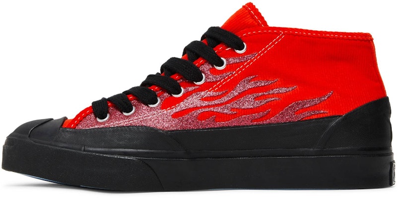 A$AP Nast x Converse Jack Purcell Mid 'Red Flames' 167378C Lookbook A$AP Nast x Converse Jack Purcell Mid 'Red Flames' 167378C