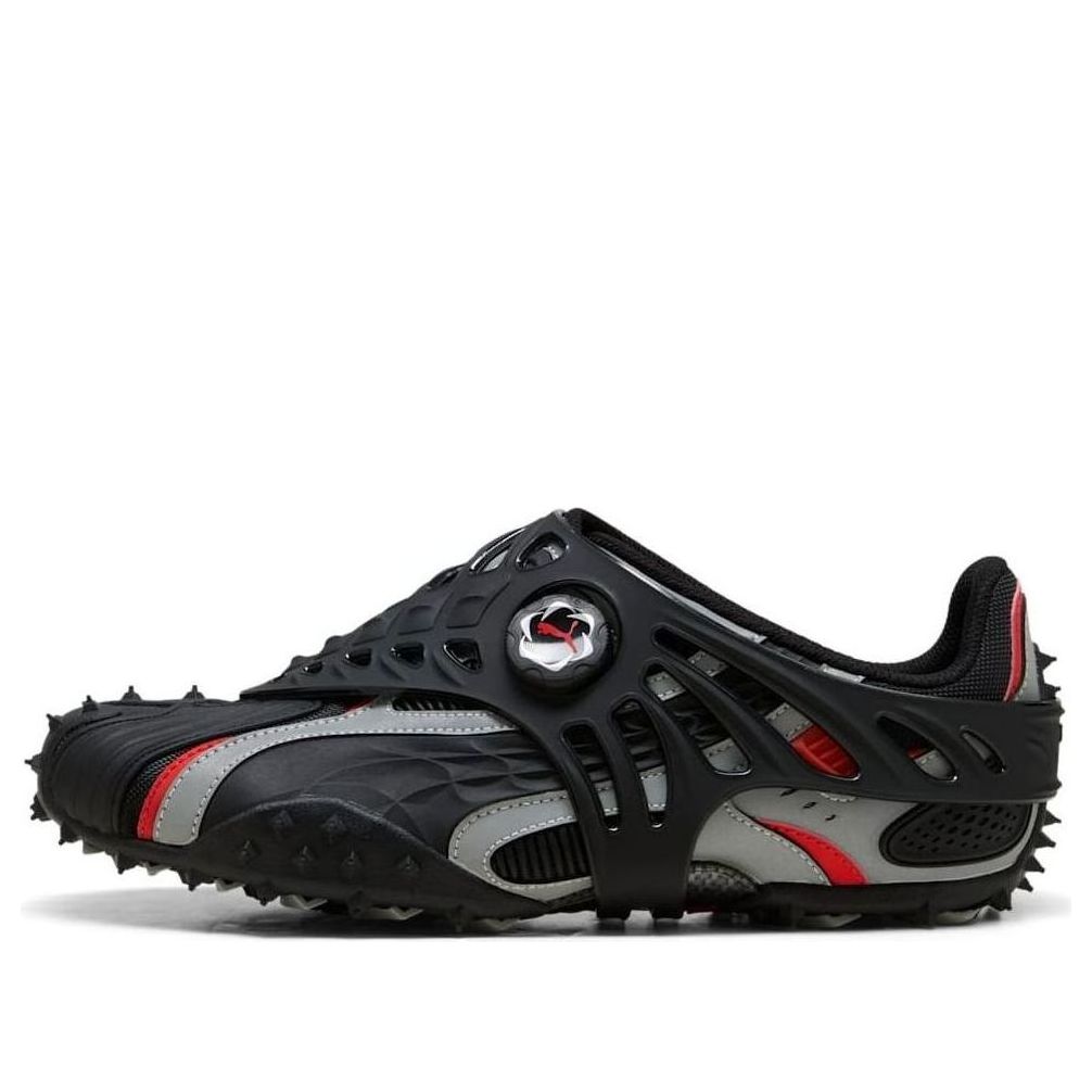 A$AP Rocky Mostro Gabbia Leather 'Black Silver' 404448-01