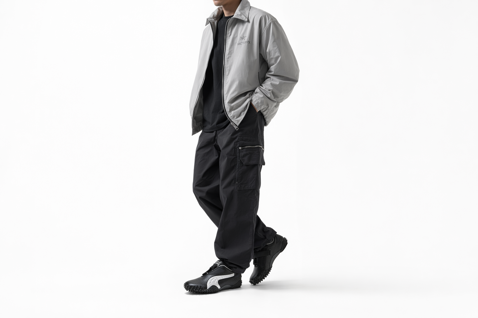 Order A$AP Rocky x Puma Mostro ''Zwarte Croc'' 404408-01