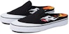 A$AP Worldwide x Pacsun x Vans Classic Slip-On Mule 'Hitam Putih Api' VN0A4P3U7HC