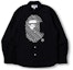 Buy BAPE 猿人頭 x COMME des GARÇONS 聯名款長袖襯衫 男女適穿 001SHH721903C