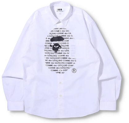 BAPE 猿人頭 x COMME des GARÇONS 聯名款長袖襯衫 男女適穿 001SHH721903C Details for BAPE 猿人頭 x COMME des GARÇONS 聯名款長袖襯衫 男女適穿 001SHH721903C