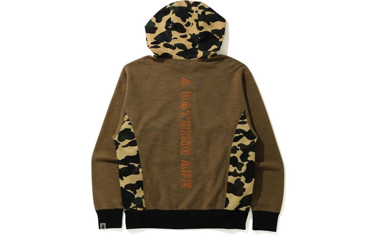 A BATHING APE BAPE  Military Camo Zip-Up Hoodie. 1H30-115-005 圖 3