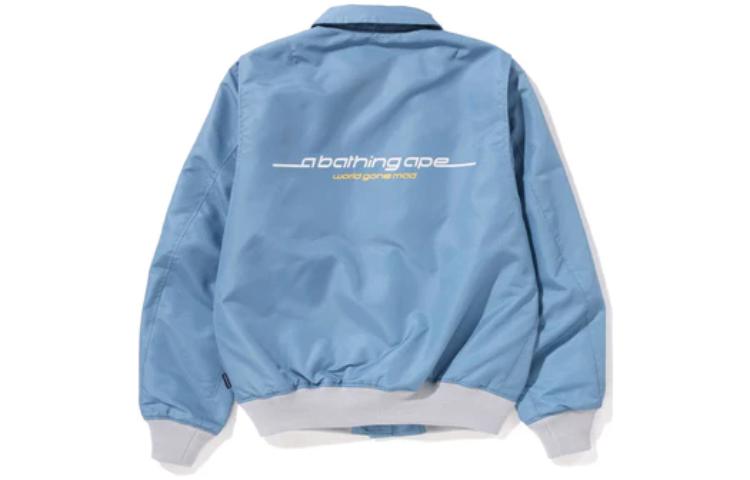 A BATHING APE Bape  Solid Color Letter Logo Jacket. 1J30-141-002 圖 3
