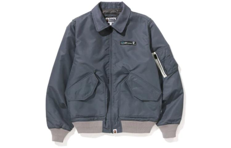 A BATHING APE Bape  Solid Color Letter Logo Jacket. 1J30-141-002 圖 4