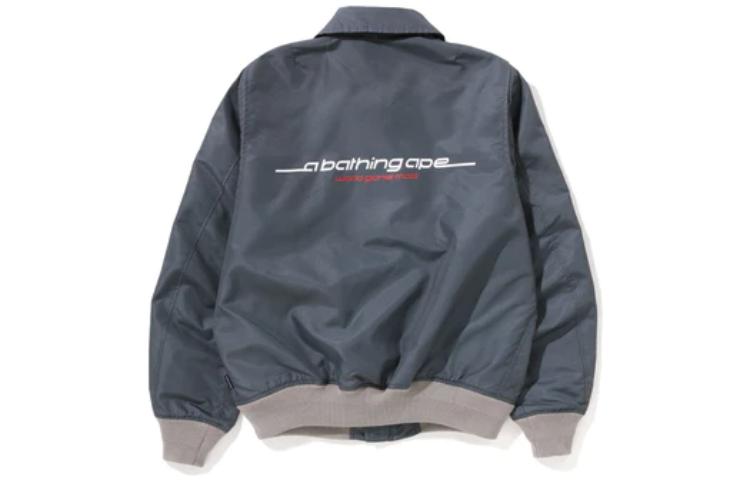 A BATHING APE Bape  Solid Color Letter Logo Jacket. 1J30-141-002 圖 5