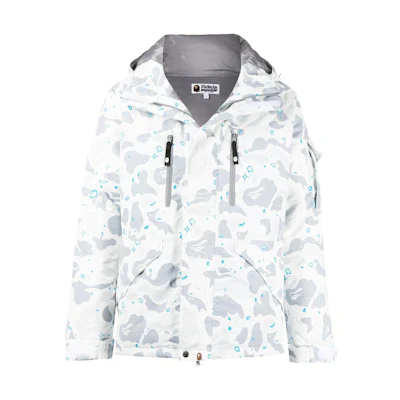 A BATHING APE Bape Zip-Up Camo Hoodie Jacket. 001HJH801005M