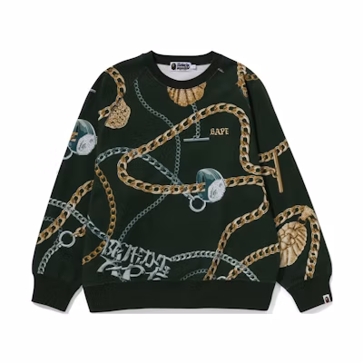 A BATHING APE BAPE All Over Print Hoodie 1J80-113-003