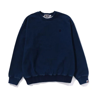 A BATHING APE BAPE Animal Print Pullover Hoodie Men’s Blue 1J80-113-059