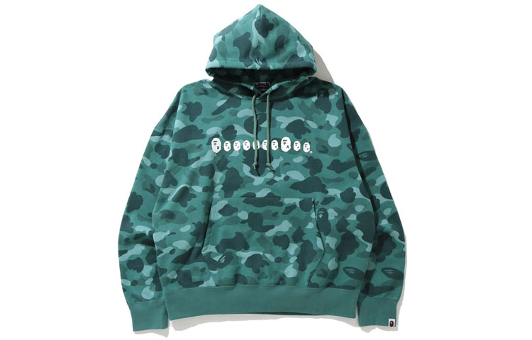 A BATHING APE BAPE Ape Head Colorful Camo Loose Fit Hoodie Men’s. 1H30-114-009 圖 3