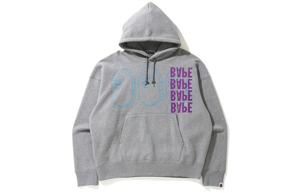 A BATHING APE Bape Ape Head Reverse Logo Pullover Hoodie 0ZXSWM114010G 圖 6