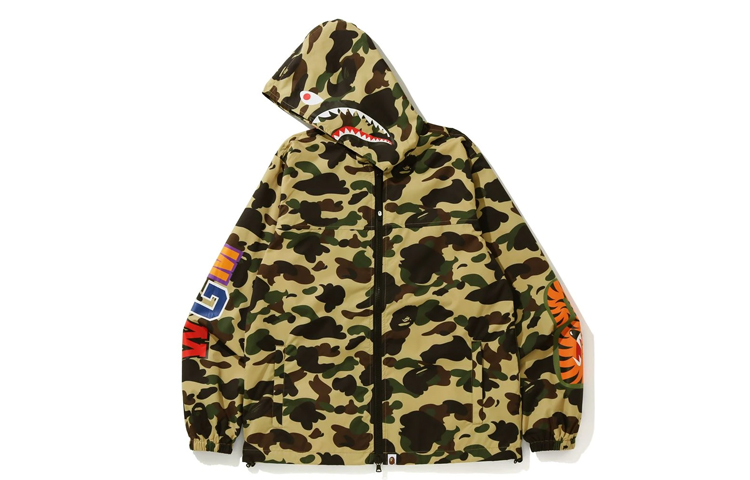 A BATHING APE BAPE Camo Shark Full-Zip Hoodie . 1G80-140-022 圖 3