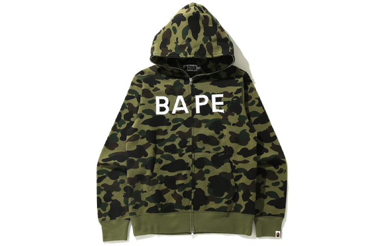 Order A BATHING APE Bape Crystal Camo Full Zip Hoodie. 1H30-115-012
