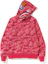 Buy A BATHING APE Bape Flame Camo Zip Hoodie Unisex Pink untuk Lelaki dan Wanita. 1F30-115-018