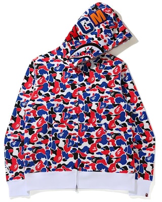 A BATHING APE Bape FW22 Sudadera Unisex con Cremallera y Estampado Camo Shark. 0ZXSTM115006G Buy A BATHING APE Bape FW22 Sudadera Unisex con Cremallera y Estampado Camo Shark. 0ZXSTM115006G