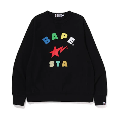A BATHING APE BAPE FW22 Colorful Star Logo Pullover Hoodie . 0ZXSWM113014J