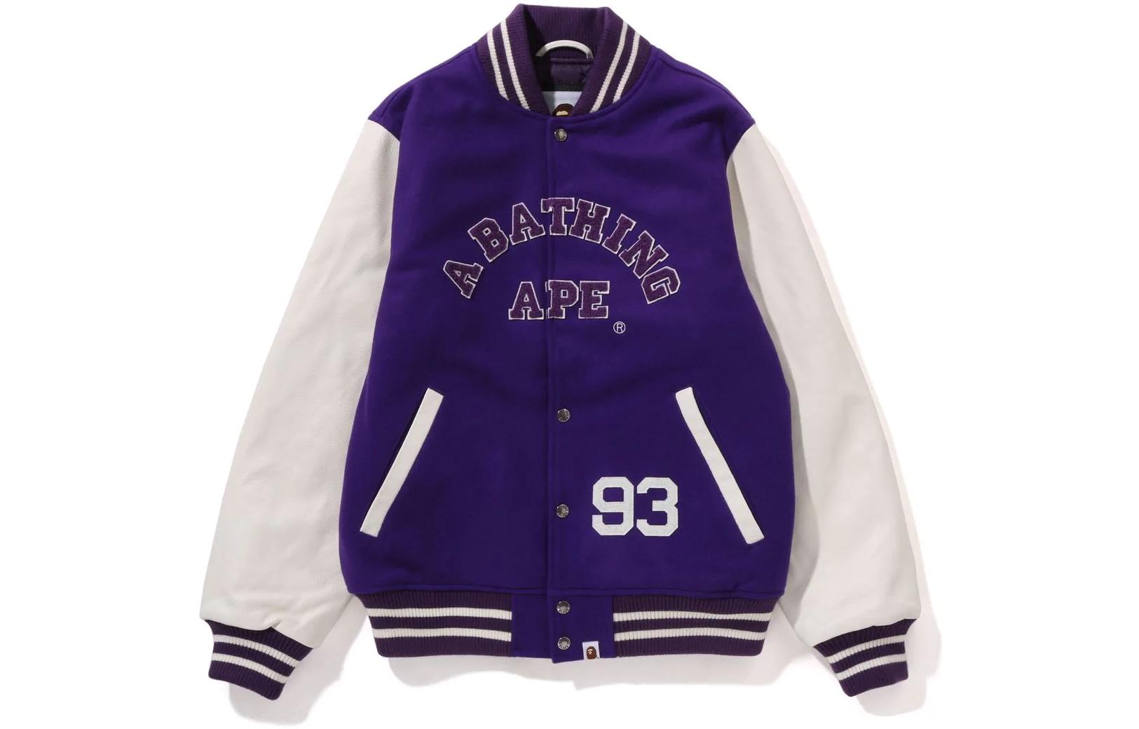 A BATHING APE Bape FW22 Giant Head Varsity Jacket  Baseball Coat 1I80-141-013 圖 4