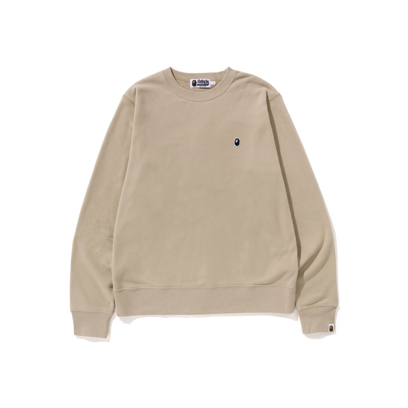 A BATHING APE BAPE FW23 Ape Head Embroidered Logo Crewneck Sweatshirt Mens. 0ZXSWM113006L 圖 2