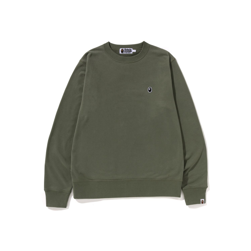 A BATHING APE BAPE FW23 Ape Head Embroidered Logo Crewneck Sweatshirt Mens. 0ZXSWM113006L 圖 6