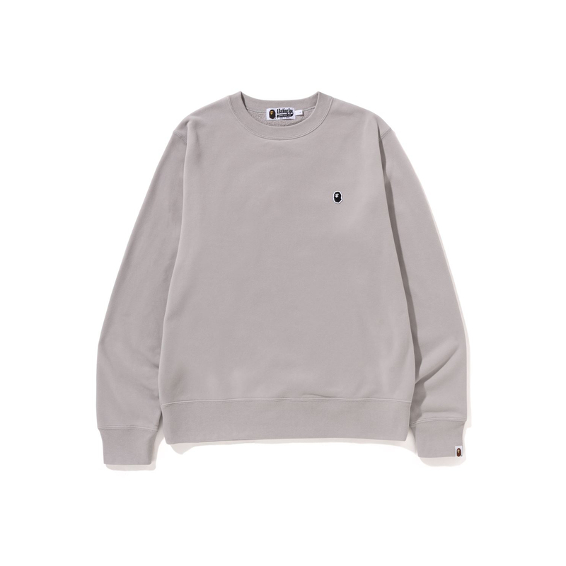 A BATHING APE BAPE FW23 Ape Head Embroidered Logo Crewneck Sweatshirt Mens. 0ZXSWM113006L 圖 7