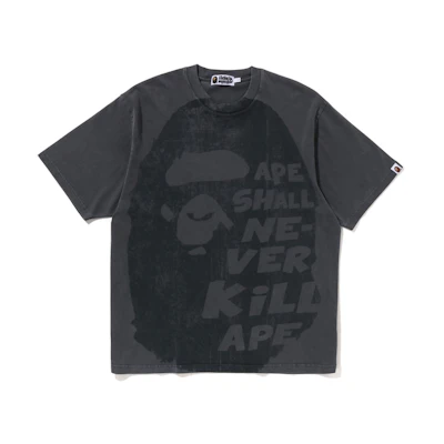 A BATHING APE BAPE FW23 Ape Letter Graphic Crewneck Casual T-Shirt Men. 0ZXTEM109066L