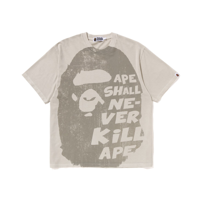 A BATHING APE BAPE FW23 Ape Letter Graphic Crewneck Casual T-Shirt Men. 0ZXTEM109066L 圖 2