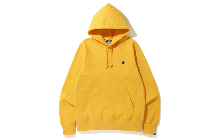 A BATHING APE BAPE Head One Point Pullover Hoodie Unisex Embroidered Sweatshirt. 0ZXSWM114021D 圖 2