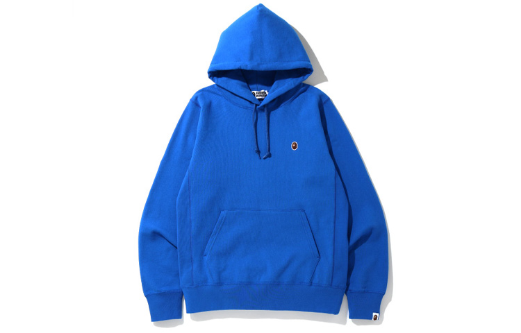 A BATHING APE BAPE Head One Point Pullover Hoodie Unisex Embroidered Sweatshirt. 0ZXSWM114021D 圖 6