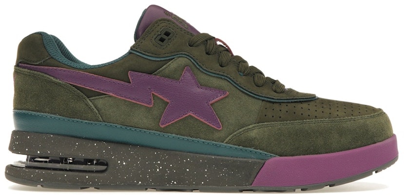 A Bathing Ape Bape Road Sta 'Dark Green Suede' Buy A Bathing Ape Bape Road Sta 'Dark Green Suede'