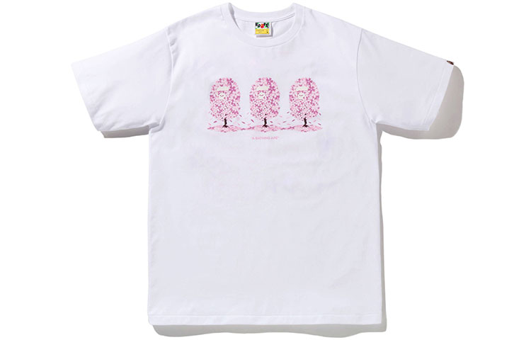 A BATHING APE BAPE Sakura Graphic Tee  Cherry Blossom Short Sleeve Shirt. 1I20-110-006 圖 2