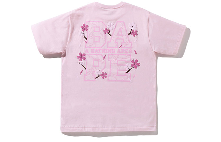 A BATHING APE BAPE Sakura Graphic Tee  Cherry Blossom Short Sleeve Shirt. 1I20-110-006 圖 5