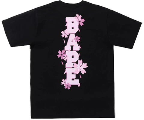 A BATHING APE BAPE Sakura Photo Ape Head Tee Cherry Blossom Limited Edition. 1I20-110-007 Lookbook A BATHING APE BAPE Sakura Photo Ape Head Tee Cherry Blossom Limited Edition. 1I20-110-007
