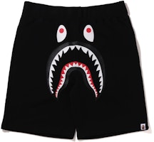 A BATHING APE Bape Shark Print Relaxed Fit Shorts Casual Wear. 1I80-153-009 A BATHING APE Bape Shark Print Relaxed Fit Shorts Casual Wear. 1I80-153-009