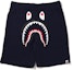 Sizing A BATHING APE Bape Shark Print Relaxed Fit Shorts Casual Wear. 1I80-153-009