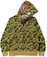 Buy A BATHING APE BAPE 鯊魚拉鍊連帽外套 綠色迷彩 男女款 中國10周年限定版 OZXSWM11516X