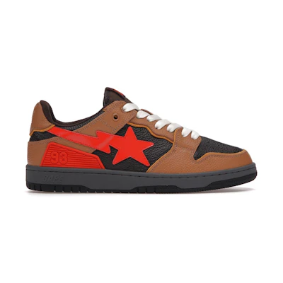 BAPE Bape SK8 Sta 'Brown Orange'
