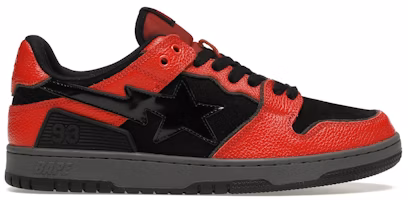 A Bathing Ape Bape SK8 Sta 'Red Black' 001FWH801003_RED_A A Bathing Ape Bape SK8 Sta 'Red Black' 001FWH801003_RED_A