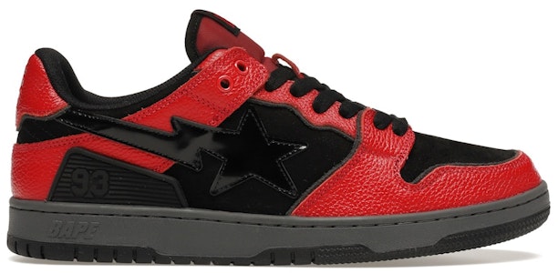 猿人頭 Bape SK8 Sta '紅黑' 001FWH801003_RED_A Buy 猿人頭 Bape SK8 Sta '紅黑' 001FWH801003_RED_A