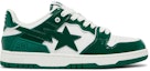 Buy A Bathing Ape Bape SK8 Sta 綠白漆皮 001FWJ201003-GRN/1J20-191-003-GRN/1J20-291-003-GRN